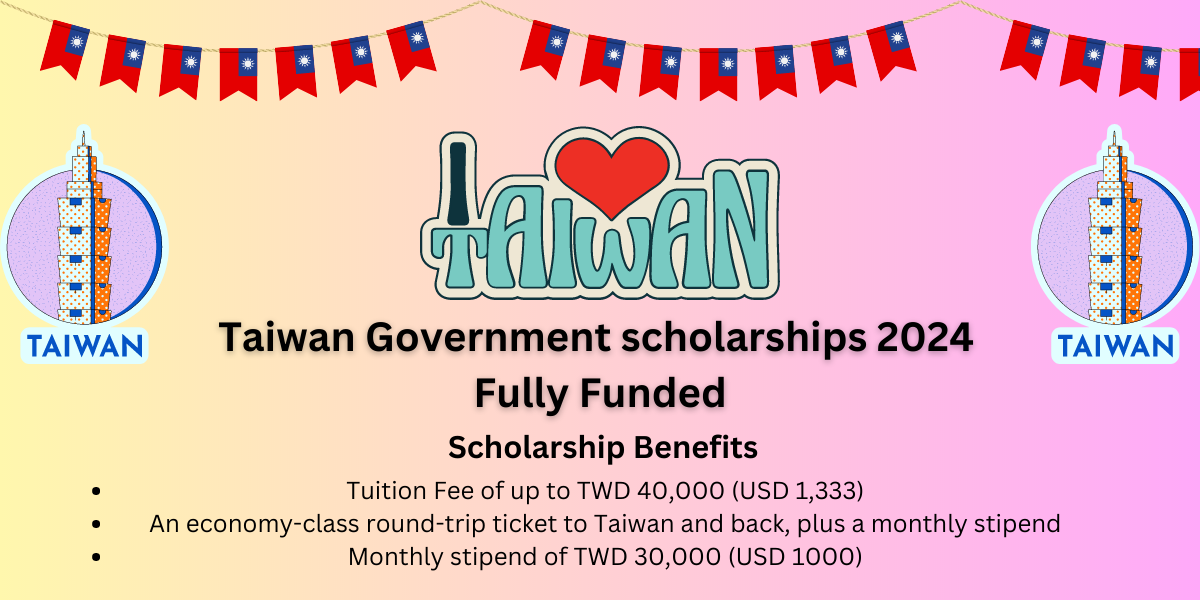 Taiwan Government scholarships