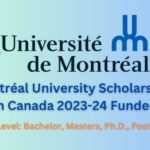 Montréal University Scholarships in Canada