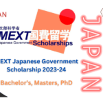 MEXT Japanese Government Scholarship 2023-24 Bachelor’s, Masters, PhD