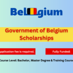 Government of Belgium Scholarships