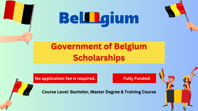 Government of Belgium Scholarships
