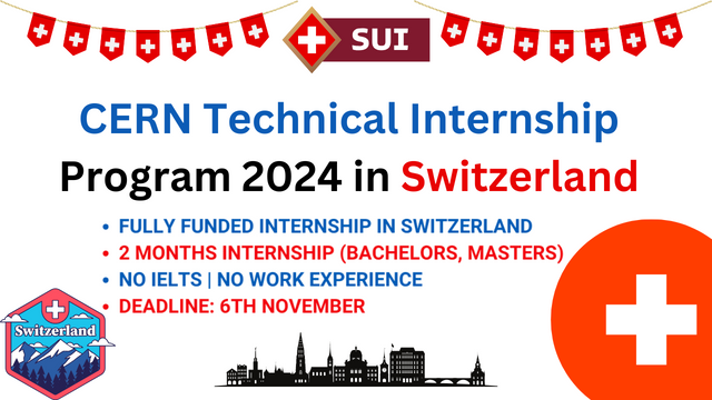 CERN Technical Internship Program 2024