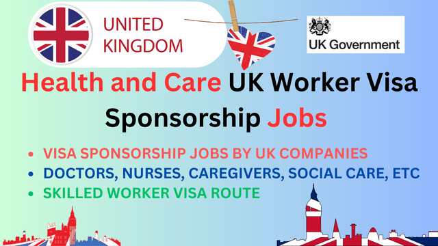 UK Worker Visa Sponsorship Jobs