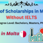 Scholarships in Malta Without IELTS