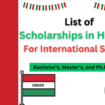 Scholarships in Hungary