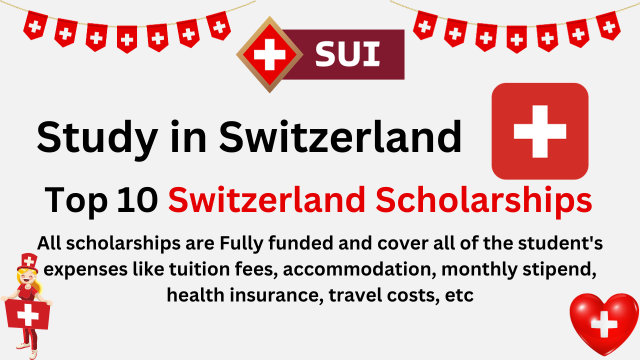 Top 10 Switzerland Scholarships