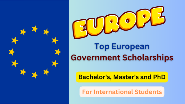 Top European Government Scholarships
