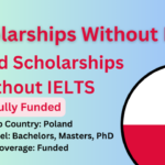 Poland Scholarships Without IELTS