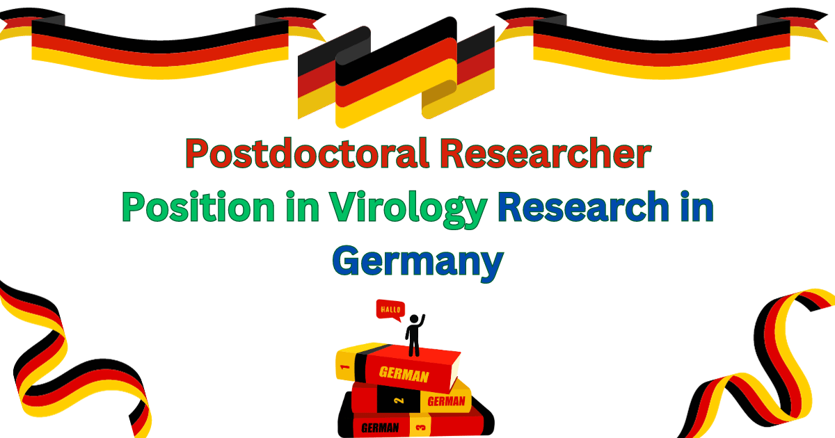 Postdoctoral Researcher Position in Virology Research in Germany
