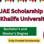 UAE Scholarship at Khalifa University 2024