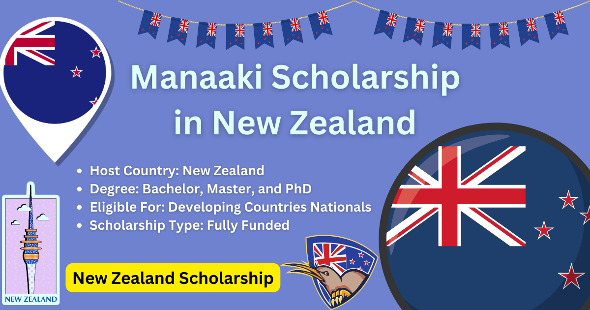 Manaaki Scholarship in New Zealand