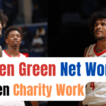 Jalen Green Net Worth- Jalen Green Charity Work